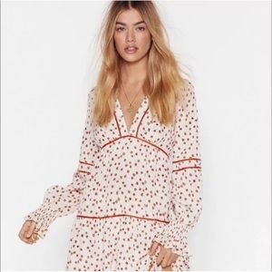 Nasty Gal Plant You See maxi floral dress